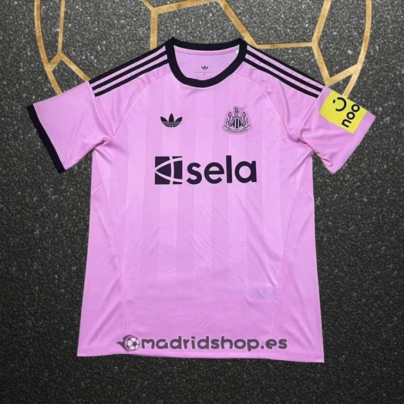 Tailandia Camiseta Newcastle United Portero 25-26 Rosa