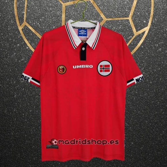 Camiseta Noruega Primera Retro 1998