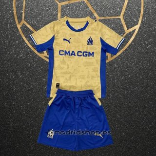 Camiseta Olympique Marsella Cuarto Nino 25-26