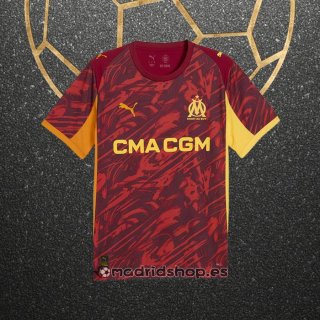 Camiseta Olympique Marsella Portero 25-26 Rojo