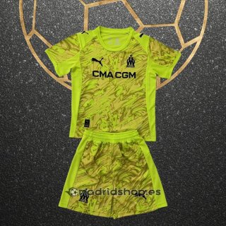 Camiseta Olympique Marsella Portero Nino 25-26 Amarillo