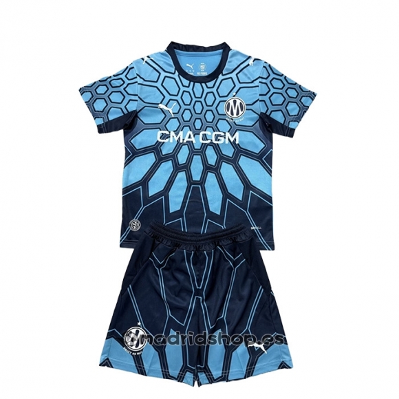 Camiseta Olympique Marsella Portero Segunda Nino 26-27