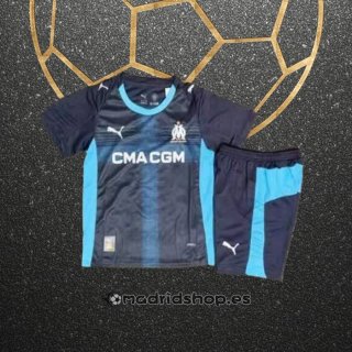 Camiseta Olympique Marsella Segunda Nino 25-26