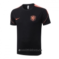 Camiseta de Entrenamiento Paises Bajos 26-27 Negro