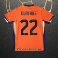 Camiseta Paises Bajos Jugador Dumfries Primera Eurocopa 2024