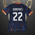 Camiseta Paises Bajos Jugador Dumfries Segunda Eurocopa 2024