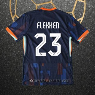 Camiseta Paises Bajos Jugador Flekken Segunda Eurocopa 2024