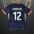 Camiseta Paises Bajos Jugador Frimpong Segunda Eurocopa 2024