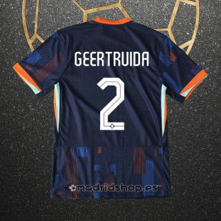 Camiseta Paises Bajos Jugador Geertruida Segunda Eurocopa 2024