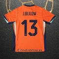 Camiseta Paises Bajos Jugador J.Bijlow Primera Eurocopa 2024