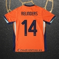 Camiseta Paises Bajos Jugador Reijnders Primera Eurocopa 2024