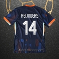 Camiseta Paises Bajos Jugador Reijnders Segunda Eurocopa 2024