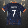 Camiseta Paises Bajos Jugador Simons Segunda Eurocopa 2024