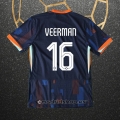 Camiseta Paises Bajos Jugador Veerman Segunda Eurocopa 2024