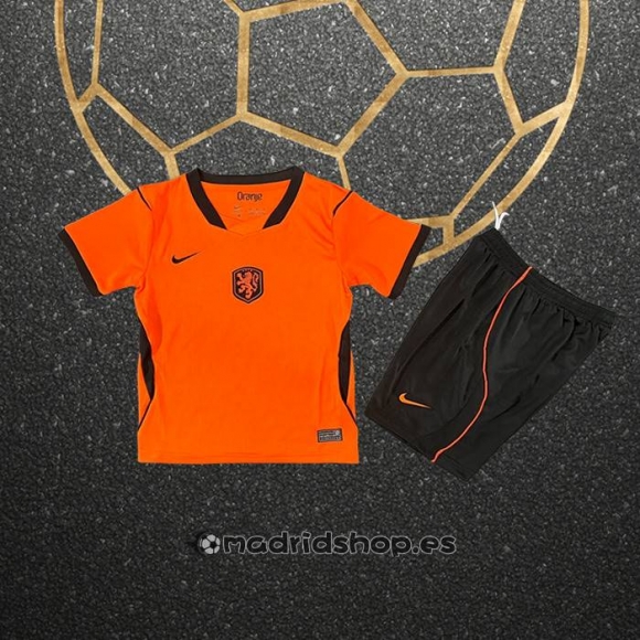 Camiseta Paises Bajos Primera Nino 2026