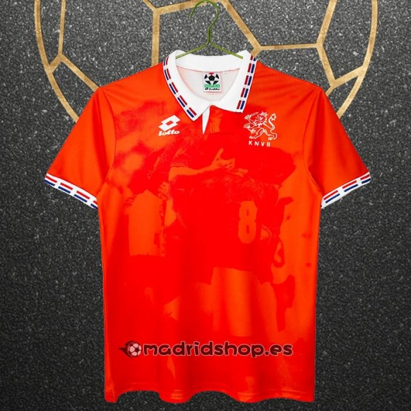 Camiseta Paises Bajos Primera Retro 1996