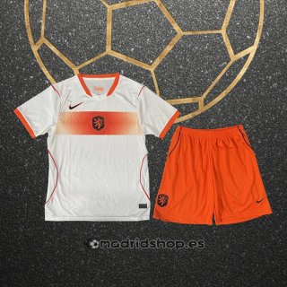 Camiseta Paises Bajos Segunda Nino 2026