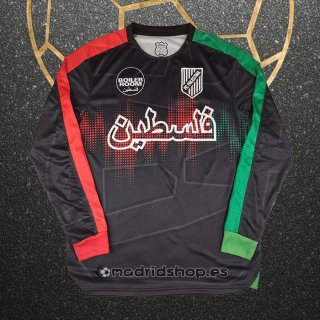 Camiseta Palestina Special Manga Larga 25-26 Negro