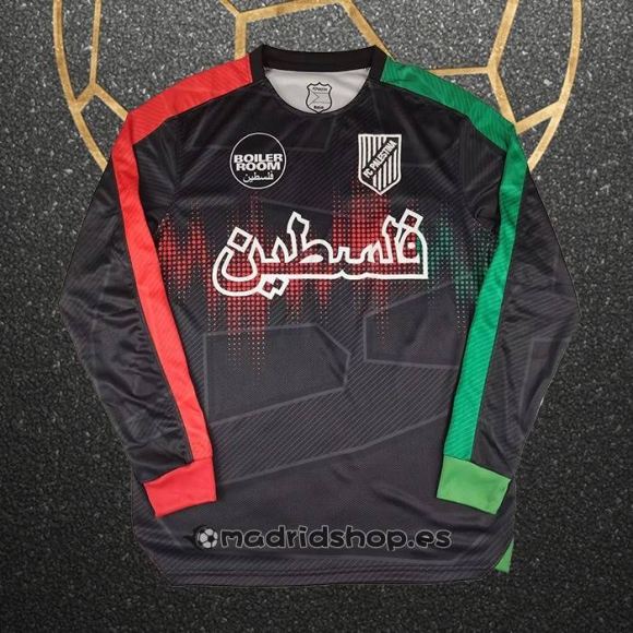 Camiseta Palestina Special Manga Larga 25-26 Negro