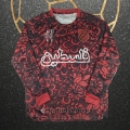 Camiseta Palestina Special Manga Larga 25-26 Rojo