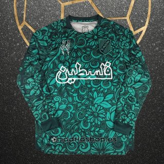 Camiseta Palestina Special Manga Larga 25-26 Verde