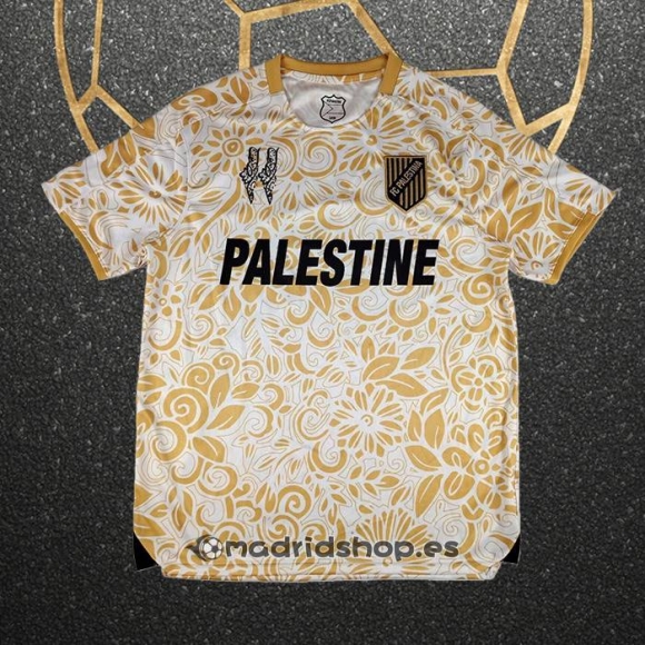 Tailandia Camiseta Palestina Special 25-26 Amarillo