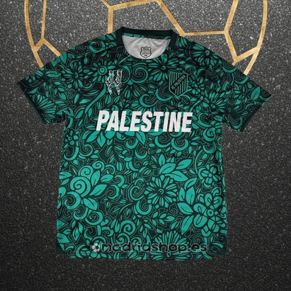 Tailandia Camiseta Palestina Special 25-26 Verde