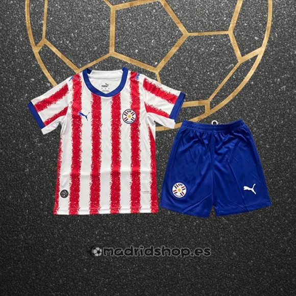 Camiseta Paraguay Primera Nino 2026