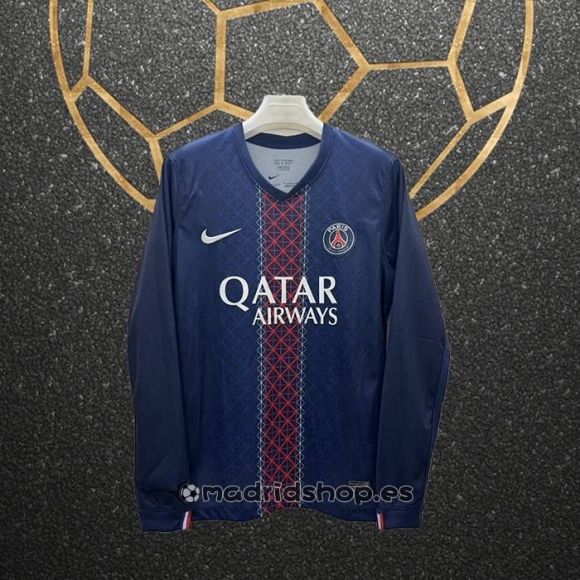 Camiseta Paris Saint-Germain Primera Manga Larga 25-26