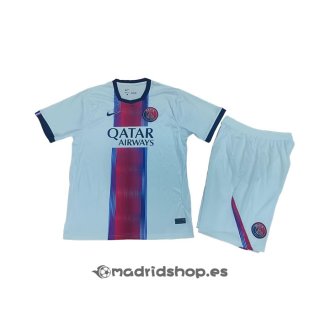 Camiseta Paris Saint-Germain Segunda Nino 26-27