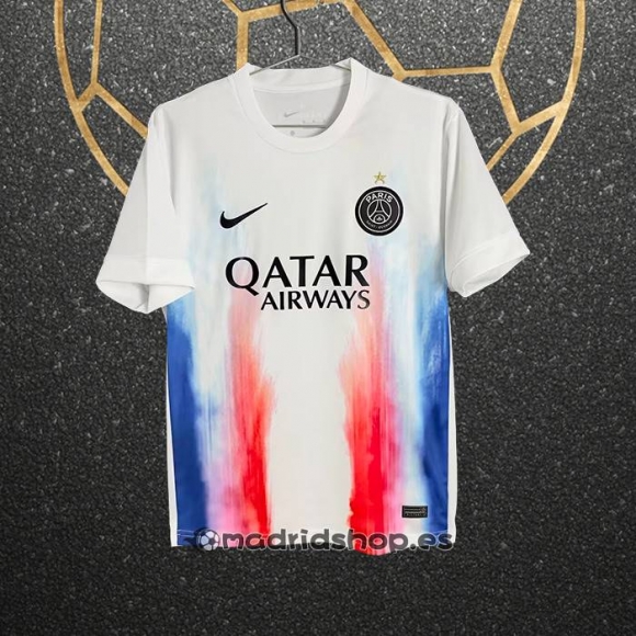 Camiseta Pre Partido del Paris Saint-Germain 25-26 Blanco