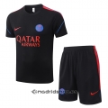 Chandal del Paris Saint-Germain Manga Corta 2026-27 Negro - Pantalon Corto