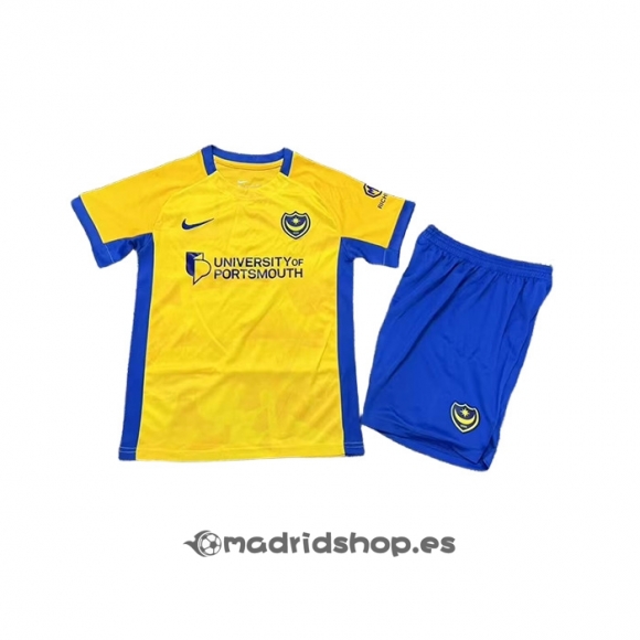 Camiseta Portsmouth Segunda Nino 26-27