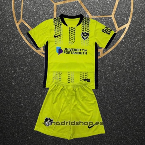 Camiseta Portsmouth Tercera Nino 25-26