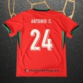 Camiseta Portugal Jugador Antonio S. Primera Eurocopa 2024