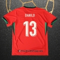 Camiseta Portugal Jugador Danilo Primera Eurocopa 2024