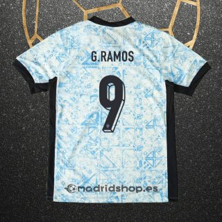 Camiseta Portugal Jugador G.Ramos Segunda Eurocopa 2024