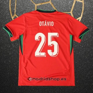 Camiseta Portugal Jugador Otavio Primera Eurocopa 2024