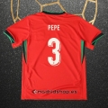 Camiseta Portugal Jugador Pepe Primera Eurocopa 2024