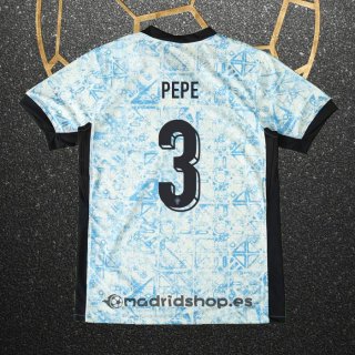 Camiseta Portugal Jugador Pepe Segunda Eurocopa 2024