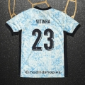 Camiseta Portugal Jugador Vitinha Segunda Eurocopa 2024