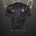 Camiseta Portugal Portero Eurocopa 2024 Negro