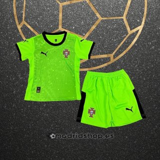 Camiseta Portugal Portero Primera Nino 2025
