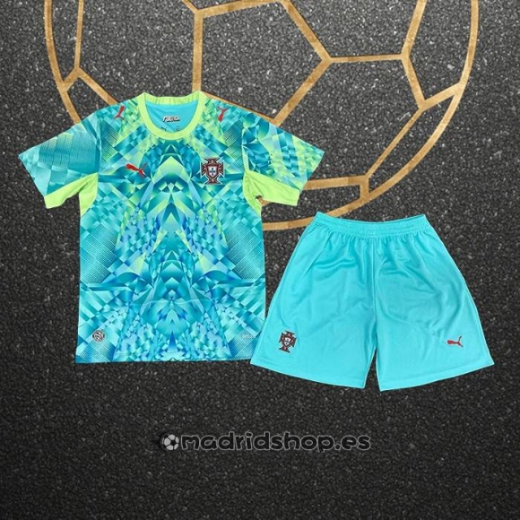 Camiseta Portugal Portero Segunda Nino 2026