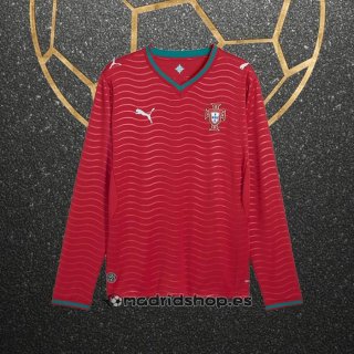Camiseta Portugal Primera Manga Larga 2026