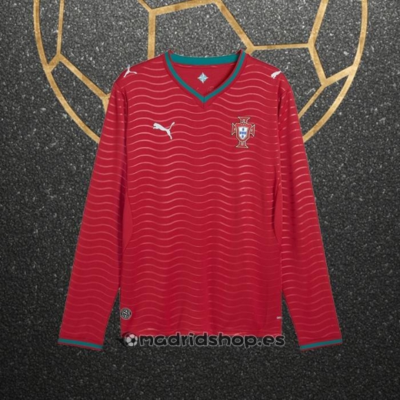 Camiseta Portugal Primera Manga Larga 2026