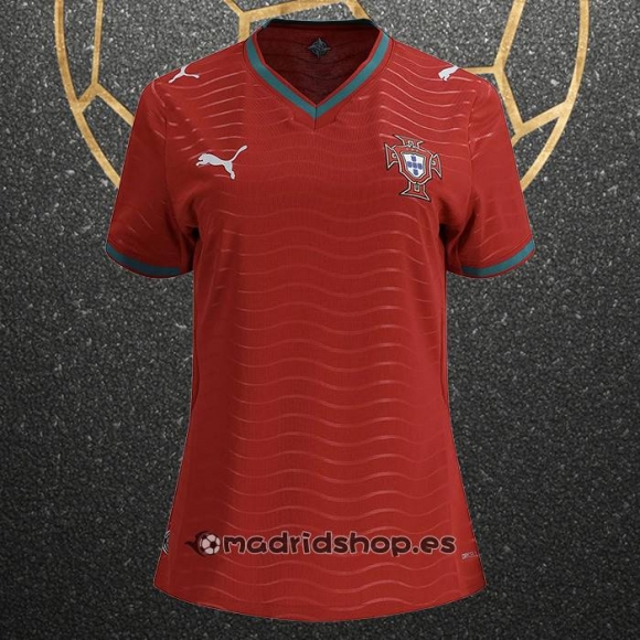 Camiseta Portugal Primera Mujer 2026