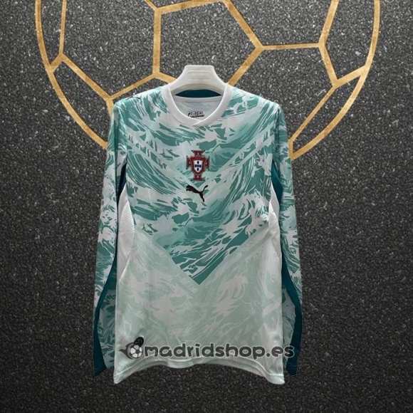 Camiseta Portugal Segunda Manga Larga 2026