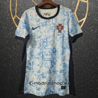 Camiseta Portugal Segunda Mujer Eurocopa 2024