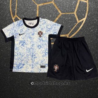 Camiseta Portugal Segunda Nino Eurocopa 2024